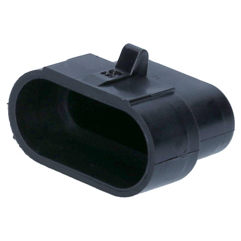 10 Stück Kalitec KALI-0093 Superseal Blindstecker 3-polig I wasserdichte Blindkappe mit geschlossener Kammer I Material PA6 I Beständig gegen Ozon, Salze, Kraftstoffe und Öle von Kalitec
