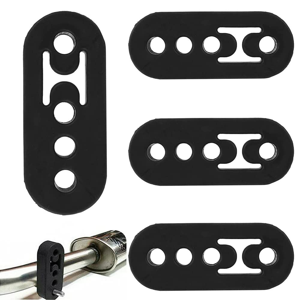 4 Stück Auto Auspuff Aufhänger, Auspuff Schalldämpfer Halterung, Universal Auto Auspuffhalterung, Auto Auspuffhalte, Auto Gummi Auspuff, für Die Die Meisten Autos Schalldämpfer 4 Stück Auto Auspuff Aufhänger, Auspuff Schalldämpfer Halterung, Universal Auto Auspuffhalterung, Auto Auspuffhalte, Auto Gummi Auspuff, für Die Die Meisten Autos Schalldämpfer von Kalsey