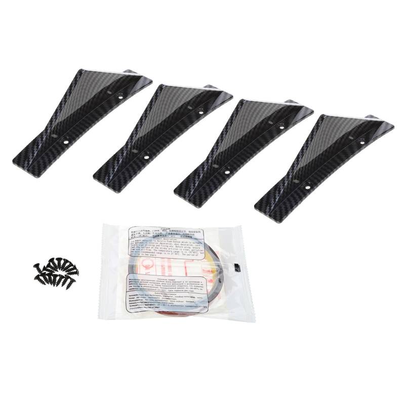 Auto vorne hinten Stoßstange Streifen Lippe Spoiler Diffusor Splitter Kratzschutz Auto Heckstoßstange Lippe von Kalttoy