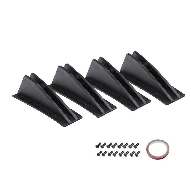Auto vorne hinten Stoßstange Streifen Lippe Spoiler Diffusor Splitter Kratzschutz Auto Heckstoßstange Lippe von Kalttoy