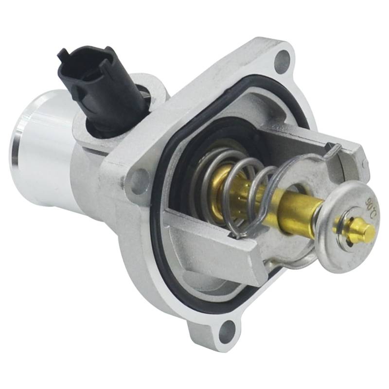 Kalunfex Kühlmittel Thermostat Mit Gehäuse Dichtung Sensor für 159 Astra Insignia Meriva Signum Vectra Zafira Kühlmittelthermostat 96984104 71770832 von Kalunfex