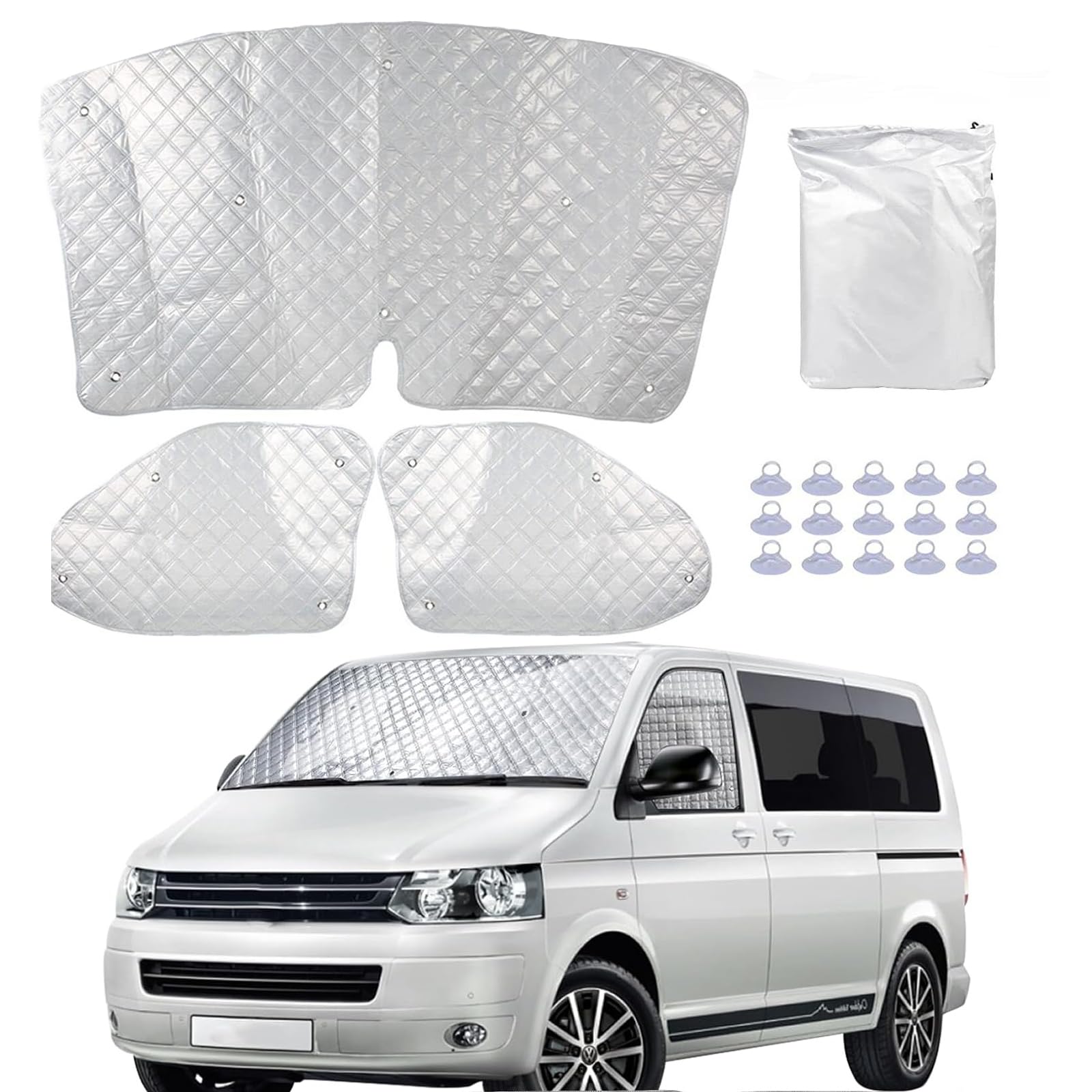 Thermomatte Fahrerhaus passend für VW T5 & T6,Kamanan Thermomatten VW T5 T6, Sonnenschutz Auto Frontscheibe,Interne Auto Sonnenblende Frontscheibenabdeckung,Sonnenschutz Windschutzscheiben Matte Thermomatte Fahrerhaus passend für VW T5 & T6,Kamanan Thermomatten VW T5 T6, Sonnenschutz Auto Frontscheibe,Interne Auto Sonnenblende Frontscheibenabdeckung,Sonnenschutz Windschutzscheiben Matte von Kamanan