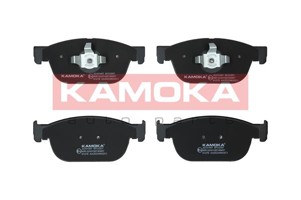 Bremsbelagsatz, Scheibenbremse Vorderachse Kamoka JQ101457 von Kamoka