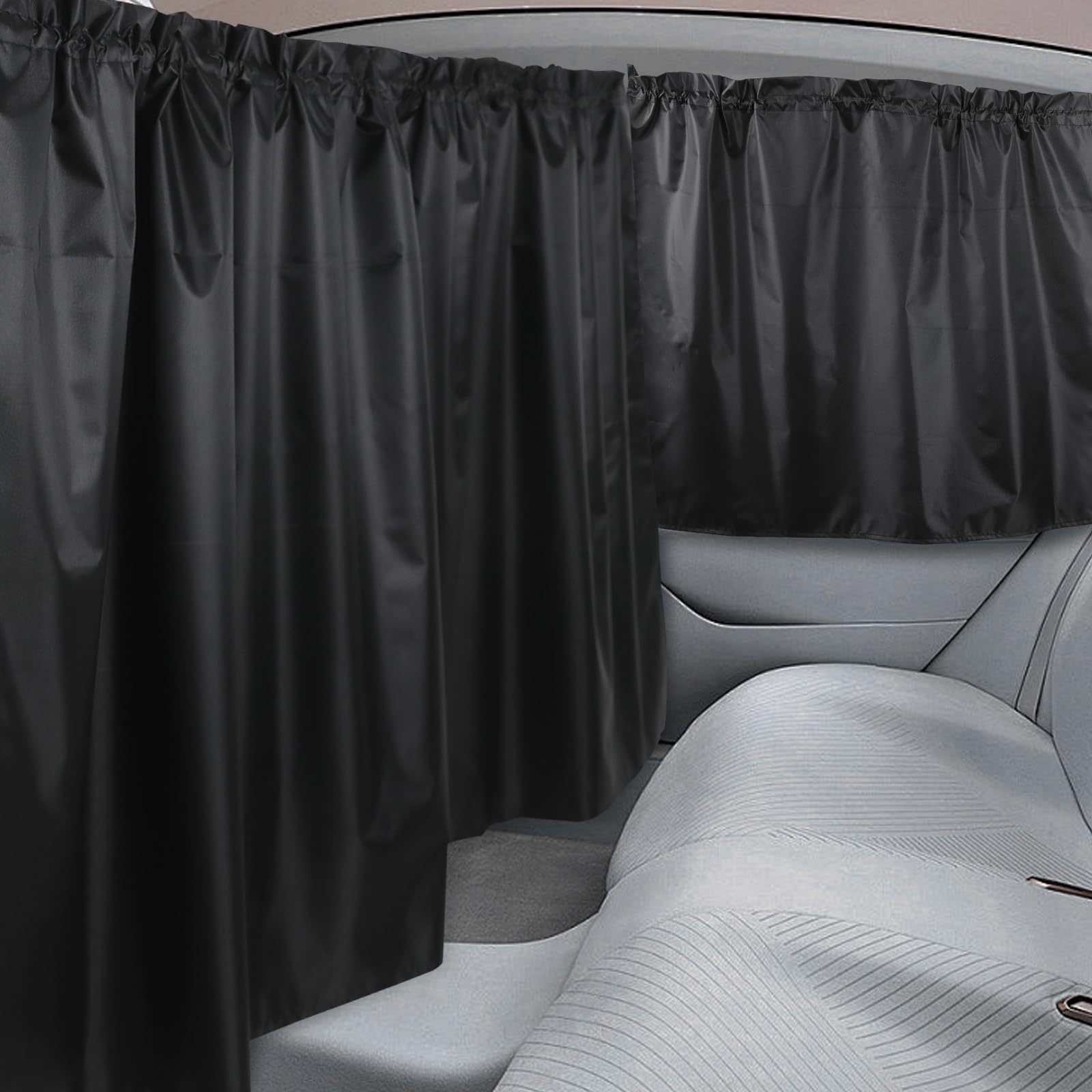 3er Set Autofenster Sonnenschutz für Baby, 98% lichtblockierende Autofensterabdeckungen, 1 Sichtschutz-Trennwand Autovorhänge & 2 Seitenfenster-Sonnenschutz für Limousine, LKW, SUV, Auto, Camping, 3er Set Autofenster Sonnenschutz für Baby, 98% lichtblockierende Autofensterabdeckungen, 1 Sichtschutz-Trennwand Autovorhänge & 2 Seitenfenster-Sonnenschutz für Limousine, LKW, SUV, Auto, Camping, von KanSmart