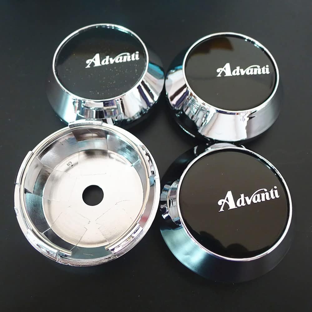 4 Stück Auto Radnabenkappen für Advanti Racing 65MM Nabendeckel Radkappen Felgenschutz Abdeckung Auto Zubehör,D 4 Stück Auto Radnabenkappen für Advanti Racing 65MM Nabendeckel Radkappen Felgenschutz Abdeckung Auto Zubehör,D von KanaAt
