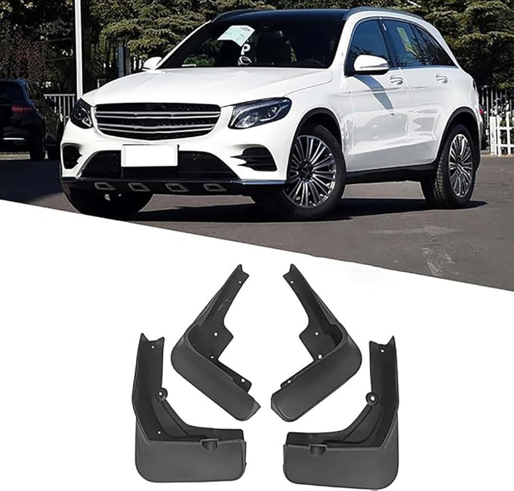 KanaAt 4 Stück Auto Schmutzfänger für Mercedes-Benz GLC 2017-2021 Rad Spritzschutz Staubdicht Karosserieanbauteile Zubehör KanaAt 4 Stück Auto Schmutzfänger für Mercedes-Benz GLC 2017-2021 Rad Spritzschutz Staubdicht Karosserieanbauteile Zubehör von KanaAt
