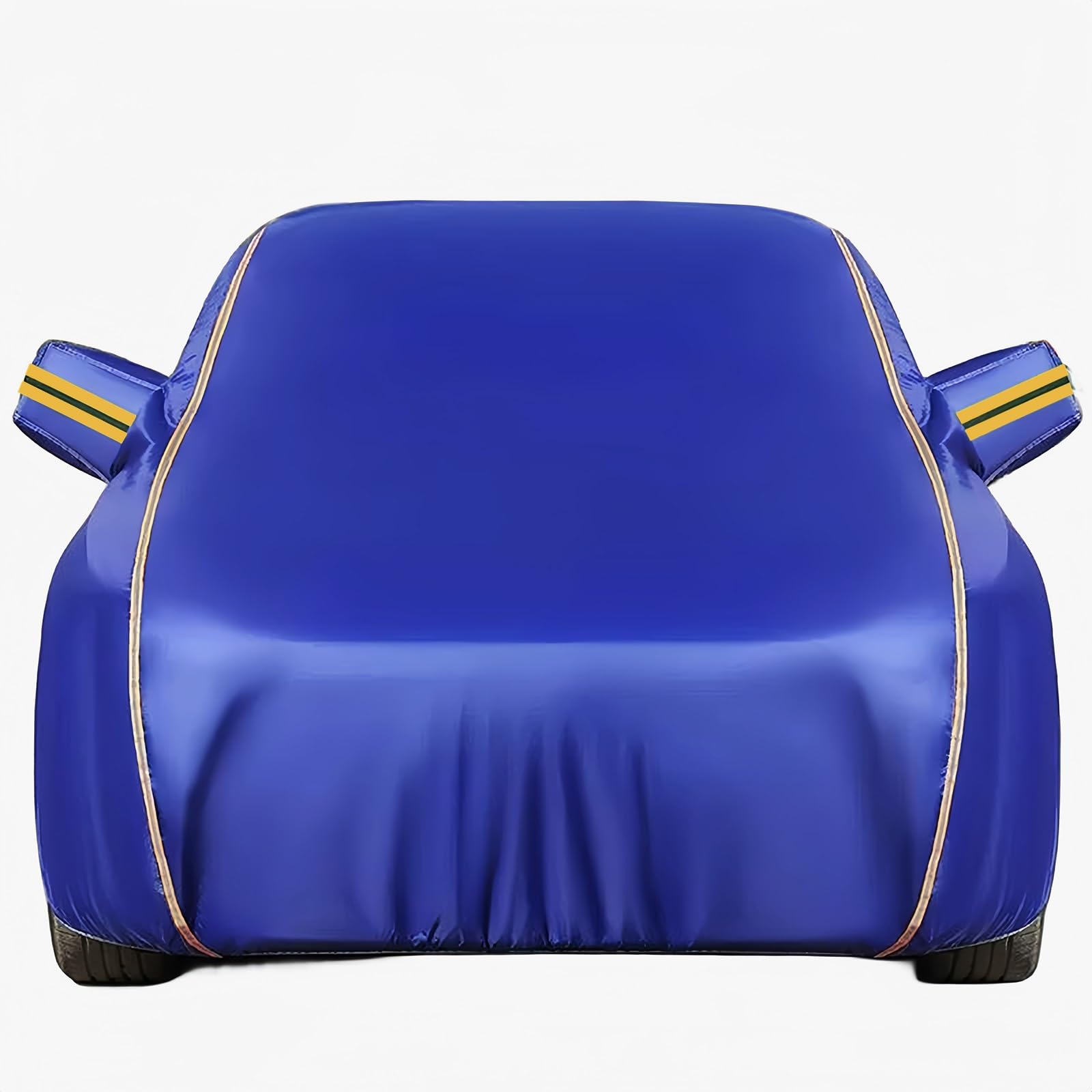 Autoabdeckung Für VW ID.3 ID.4 ID.5 Wasserdicht Atmungsaktiv Autoplane Auto Outdoor Autogarage Abdeckung Wetterfeste Staubdicht Kratzfest UV-Schutz Autoschutzhülle (Color : Blue) von KarFRi