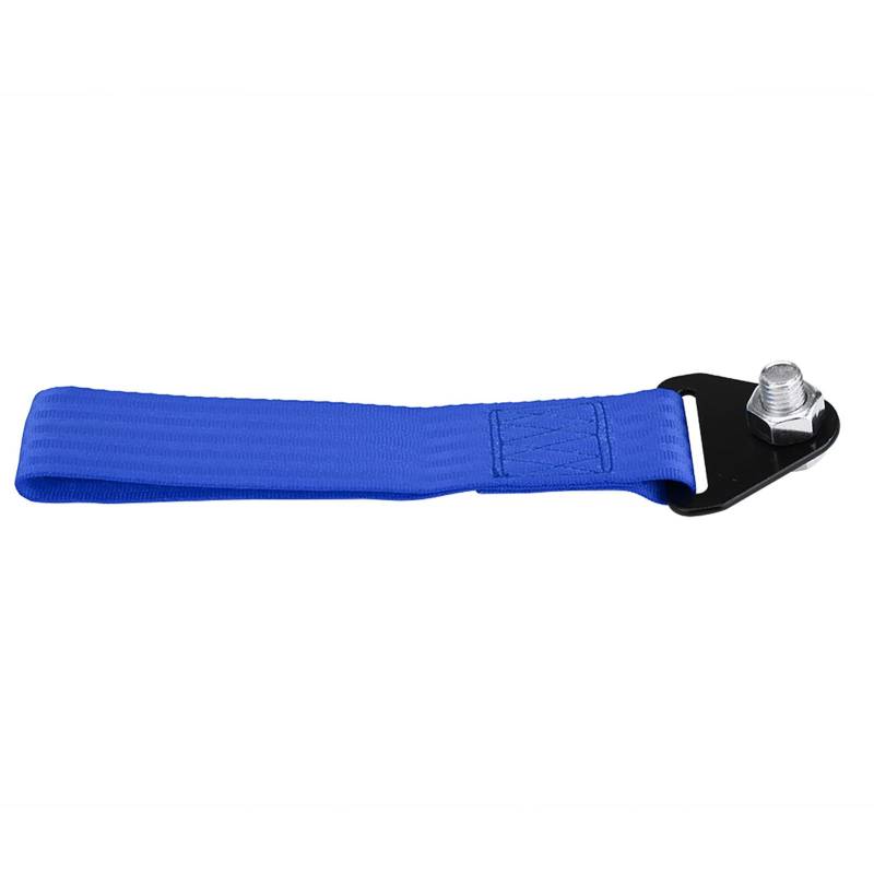 10.000 Pfund Rennwagen -Schleppriemen mit Hoher Festigkeit, Bestehend aus Hochwertiger Doppelgenähte Polyester -Nylon, Universal Design für Vordere Hintere St (Blau) von Karlak