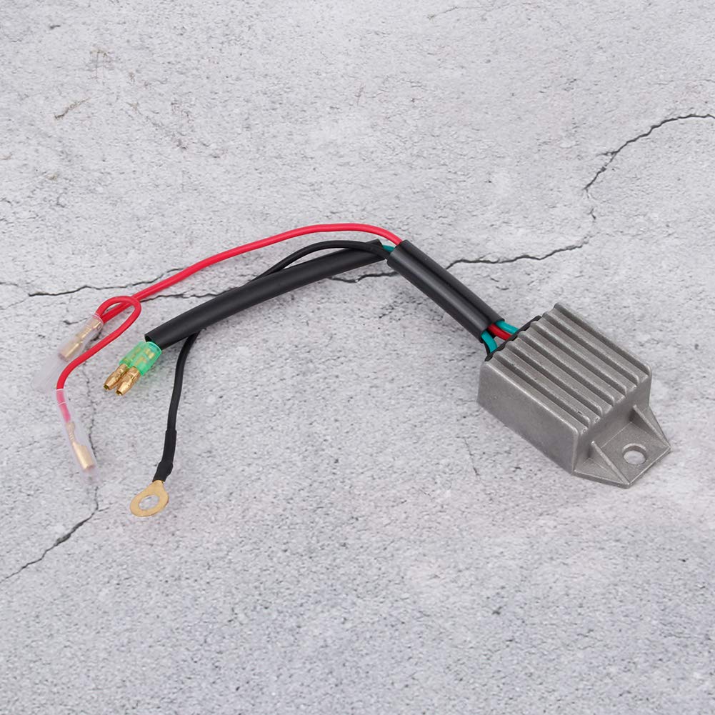 15 -PS -Aluminium -Legierungsspannungsregler -Gleichrichter für 2 -Takt -Außenbordmotor, Geeignet für Meeresboot, mit Guter Verschleißfestigkeit, Verbesserter Kühlung und 15 -PS -Aluminium -Legierungsspannungsregler -Gleichrichter für 2 -Takt -Außenbordmotor, Geeignet für Meeresboot, mit Guter Verschleißfestigkeit, Verbesserter Kühlung und von Karlak