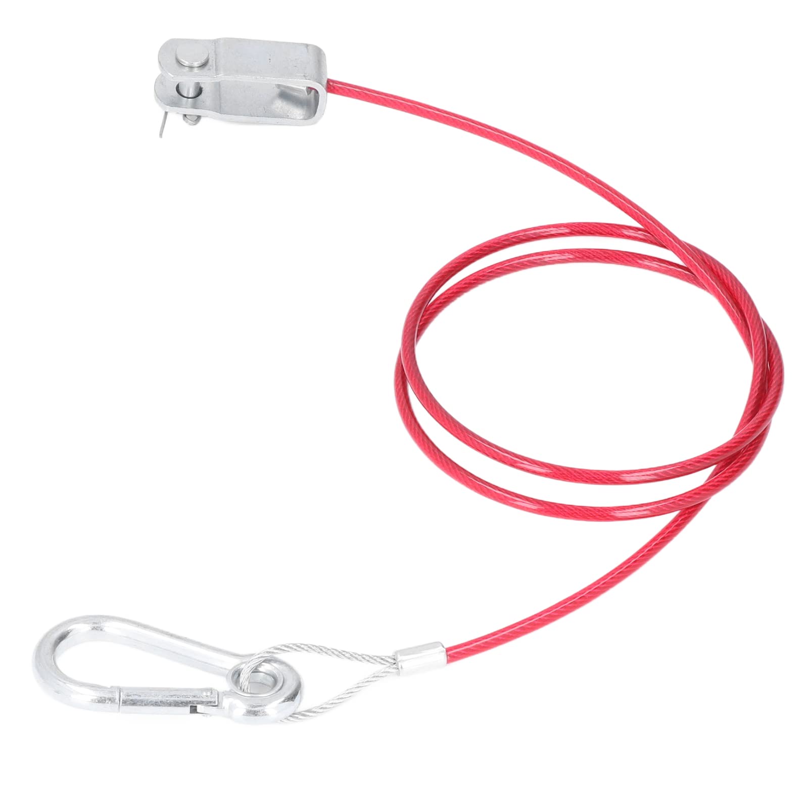 1m Edelstahl, Verzinkter Anhänger -Breakaway -Kabel, Robustes ABS+PVC -Sicherheitsseil für Autos, Bremsanhänger, Universell mit Edelstahlring und Karabiner 1m Edelstahl, Verzinkter Anhänger -Breakaway -Kabel, Robustes ABS+PVC -Sicherheitsseil für Autos, Bremsanhänger, Universell mit Edelstahlring und Karabiner von Karlak