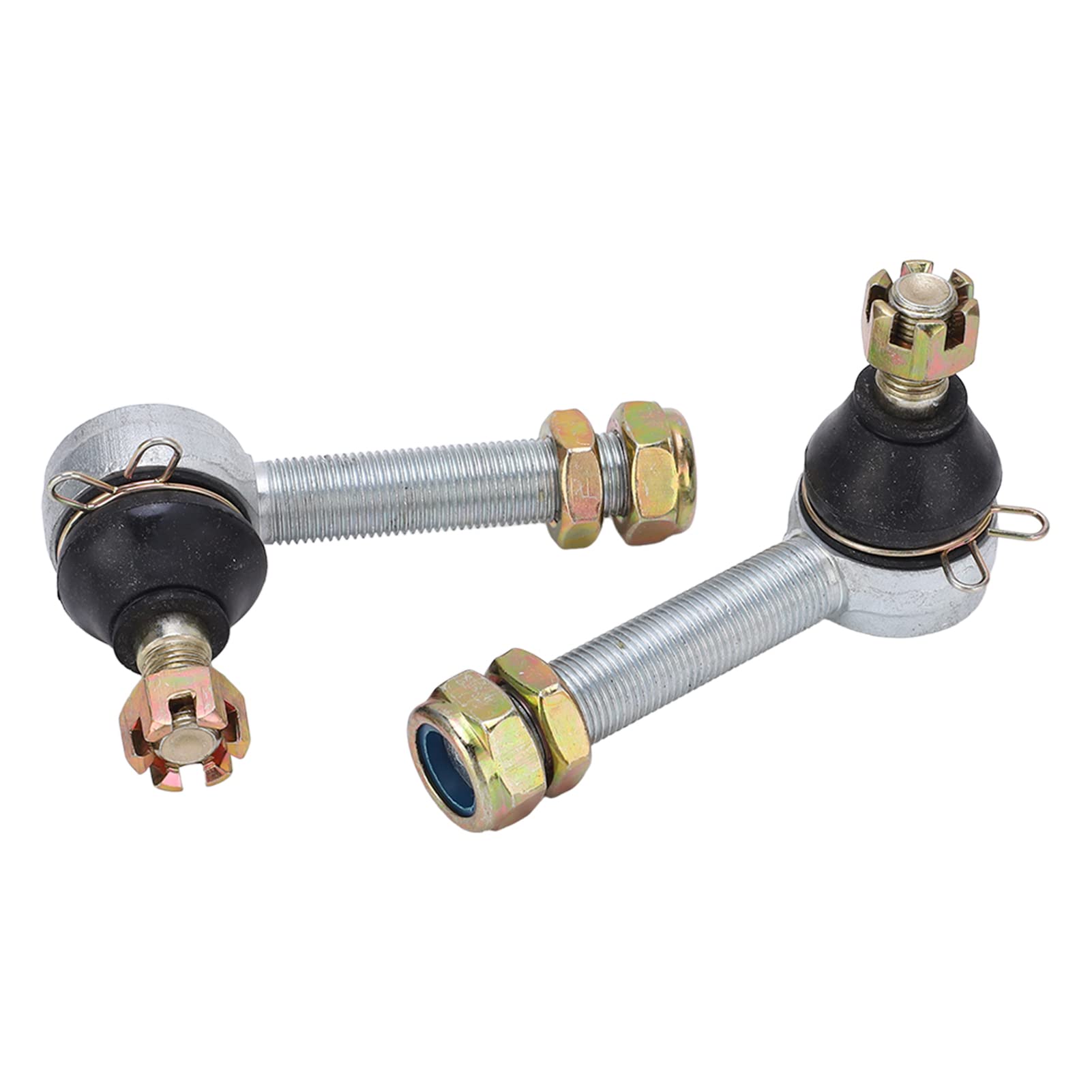 ATV Tie Rod Kugelgelenk 1 Paar 12mm 16mm Linker Rechter Bolzen ATV Quad Dirt Bike, Go Kart Moped Roller Ersatz für Kazuma, Roketa, SunL, TaoTao, Kühler mit Stahl Legierung Gummi ATV Tie Rod Kugelgelenk 1 Paar 12mm 16mm Linker Rechter Bolzen ATV Quad Dirt Bike, Go Kart Moped Roller Ersatz für Kazuma, Roketa, SunL, TaoTao, Kühler mit Stahl Legierung Gummi von Karlak