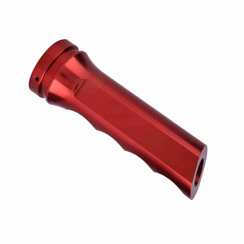 Aluminium -Handbremsabdeckung, Luxusauto -Handbremsarm, Bequemes Gefühl mit Adapter -Kit, Einfache Installation der Universellen Passform für die Meisten Autos (Rot) von Karlak