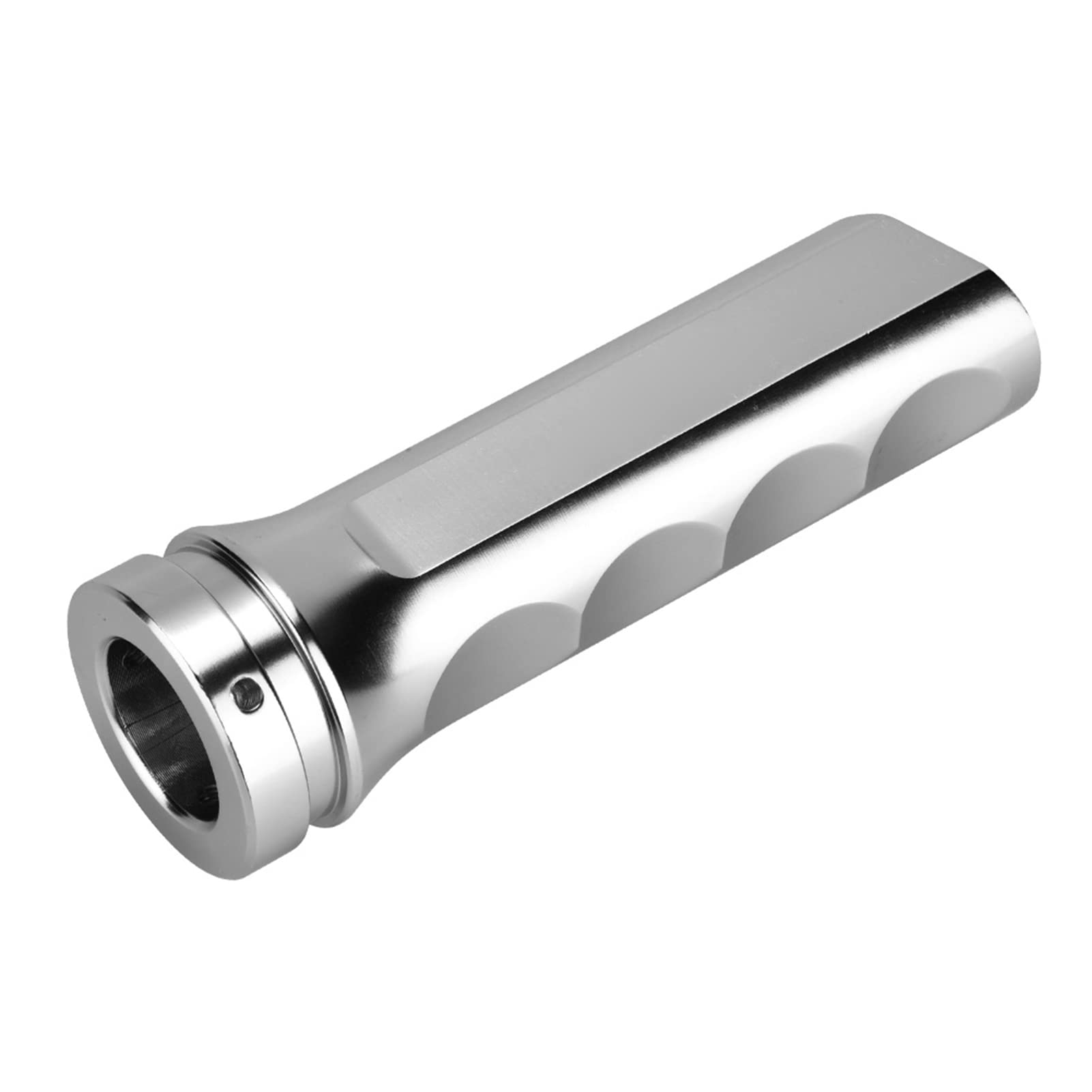 Aluminium -Handbremsabdeckung, Luxusauto -Handbremsarm, Bequemes Gefühl mit Adapter -Kit, Einfache Installation der Universellen Passform für die Meisten Autos (Silber) von Karlak