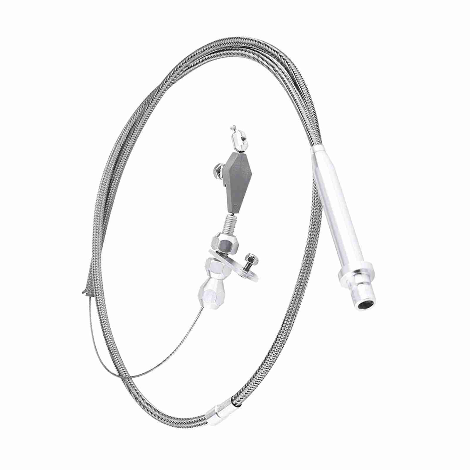 Brandneues -Down -Kabel mit Edelstahl Geflochten, Geeignet für GM (, Olds, usw.) 350 Th350 Getriebe, Robust und Einfach zu Installieren von Karlak