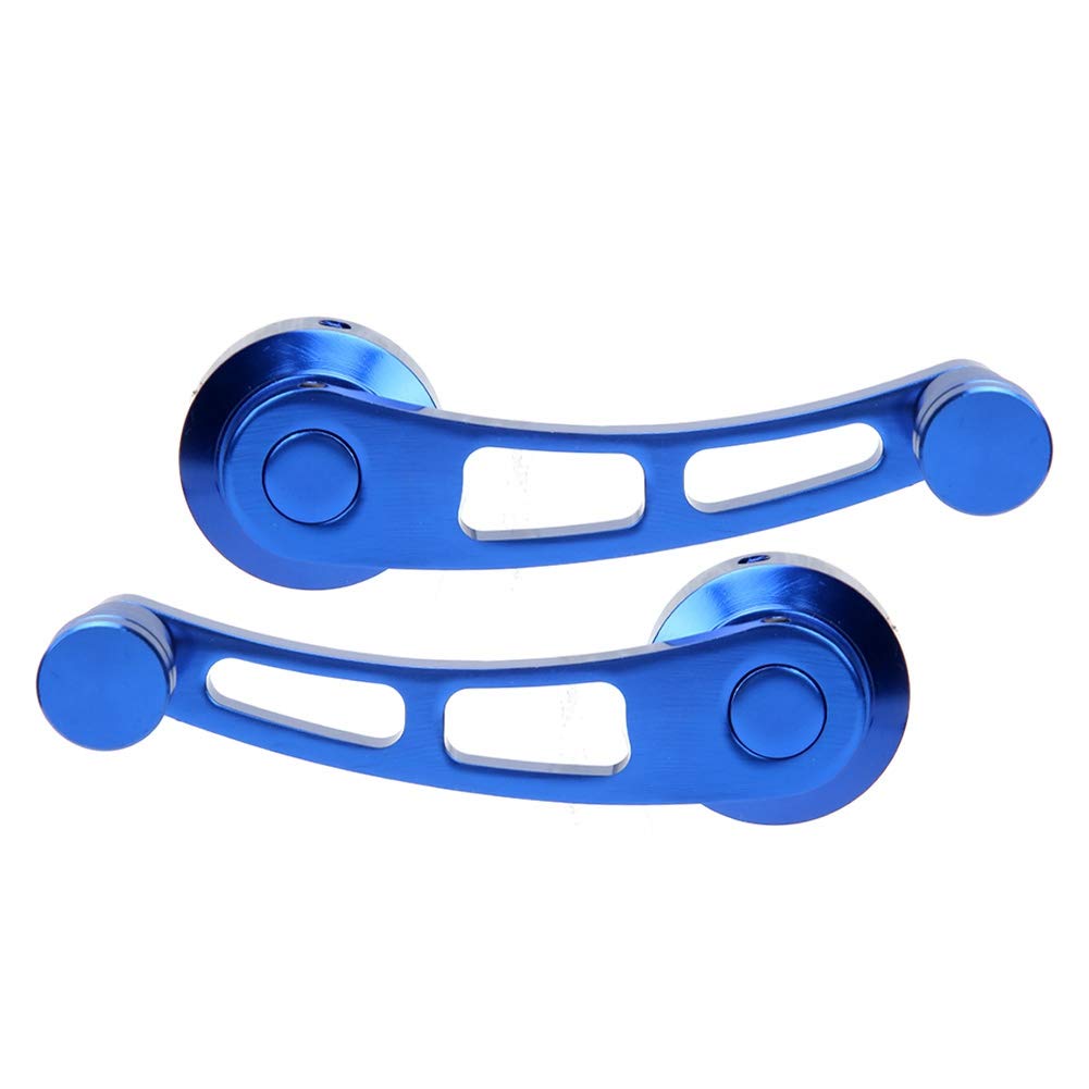 Fensterkurbel, Leichtes Gewicht, Einzigartiges Design, Langes Lebensdauer. Legierung Riser Wickler Fit für Classic Car, Fit für Classic Car (Blau) von Karlak