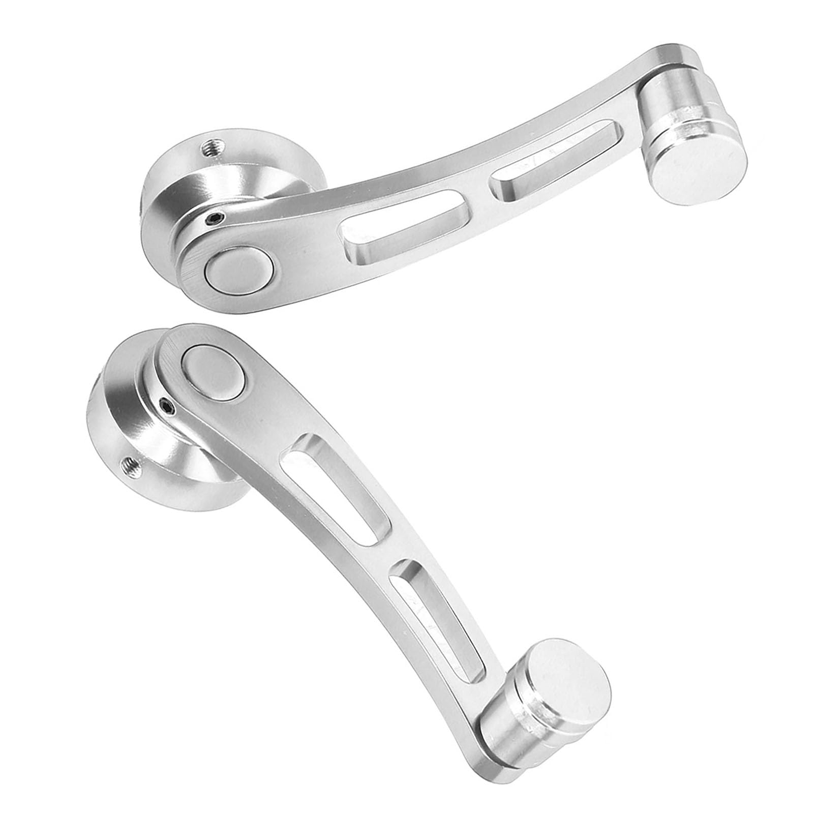 Fensterkurbel, Leichtes Gewicht, Einzigartiges Design, Langes Lebensdauer. Legierung Riser Wickler Fit für Classic Car, Fit für Classic Car (Silber) von Karlak