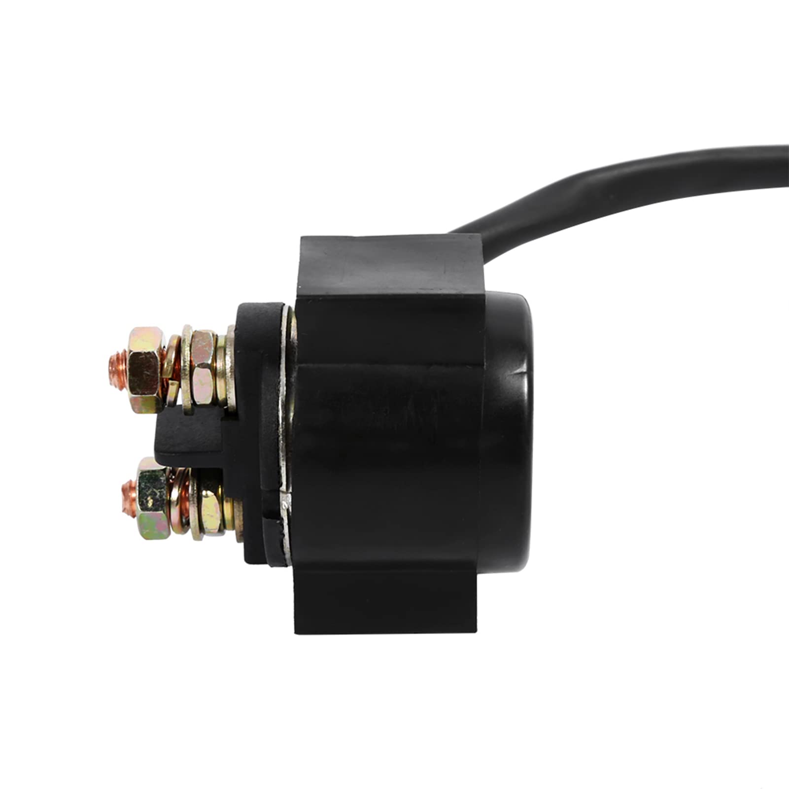 GY6 Scooter Moped ATV Anlasser-Magnetrelais, Perfekter Ersatz für, Direktanschluss, für Elektronische Anwendungen, Hohe Stromstärke, Funktioniert mit Vielen Chinesischen ATVs von Karlak