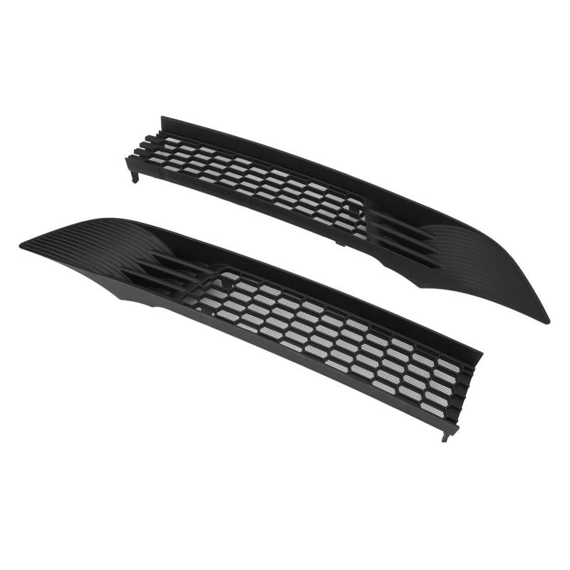 Hellschwarzer Frontgrill-Maschen-Stoßfänger-Entlüftungsgrill-Ersatz für Kratzfeste, Insektenproofes -Modell Y 2020-2023, ABS-Material, Einfache Installation von Karlak