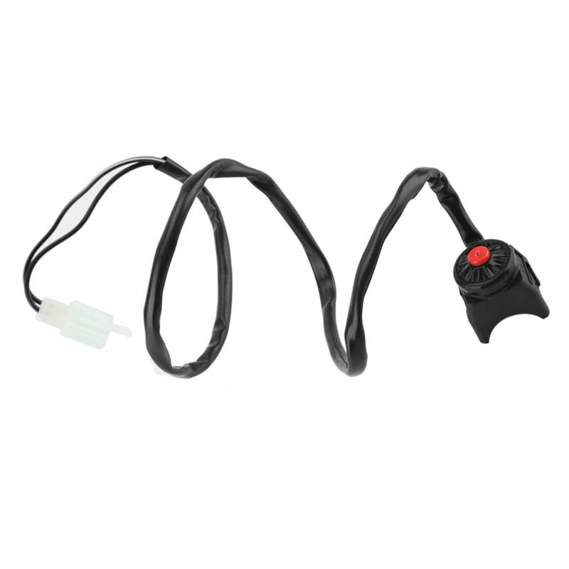 Motorradcelt -Horn -Knopfschalter Universal Kill 22 Mm Lenker Stopp für Motorradmotorvolks, das mit Hervorragender Handwerkskunst Ausgestattet Ist, Einfach zu Installieren und von Karlak