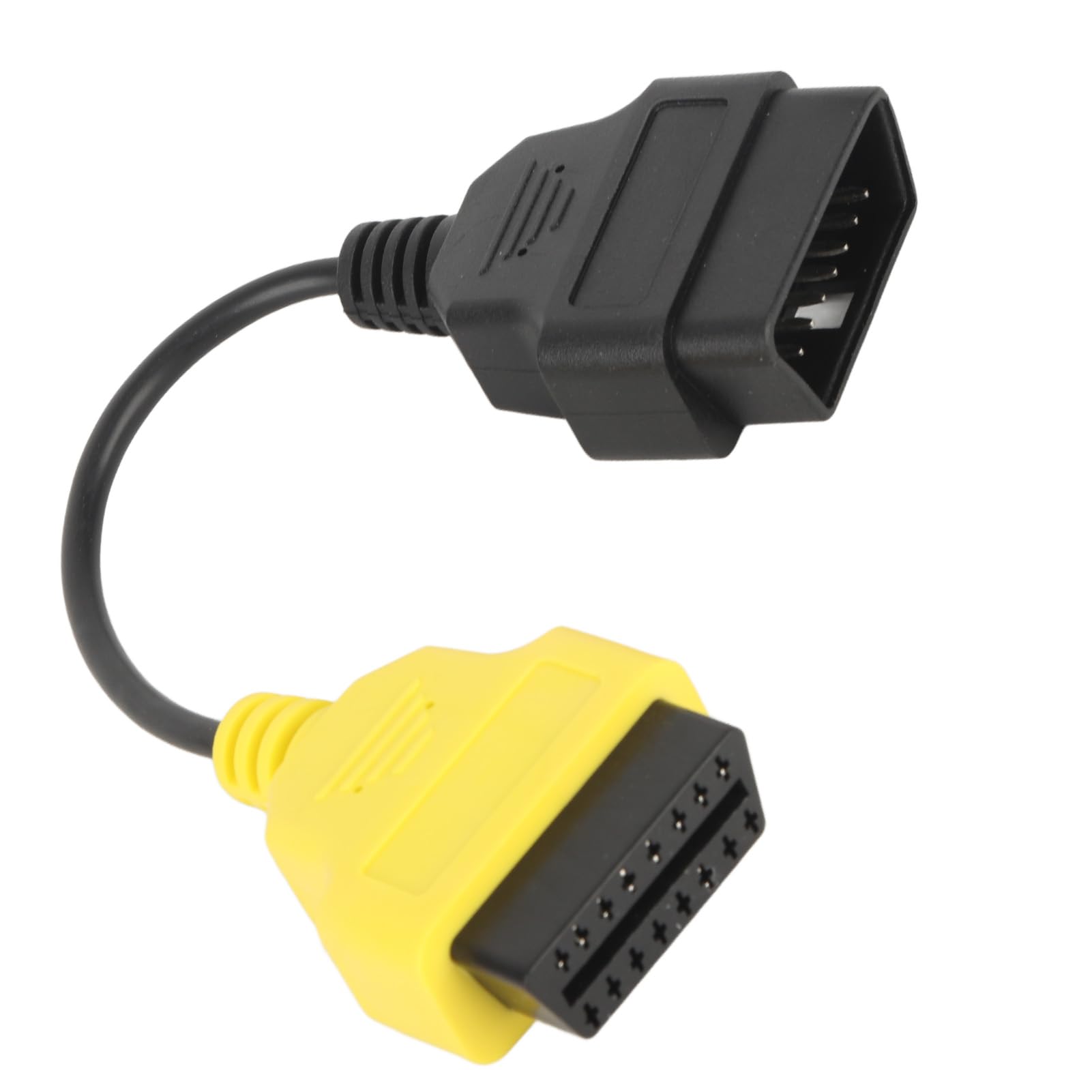 OBD2 Diagnosekabel mit Gelbem Anschluss, überlegene Flexibilität, Stabil und zuverlässig. Passende für das -ECU -Scan -Tool, Perfekter Ersatz für das Verbinden von Diagnosetools von Karlak