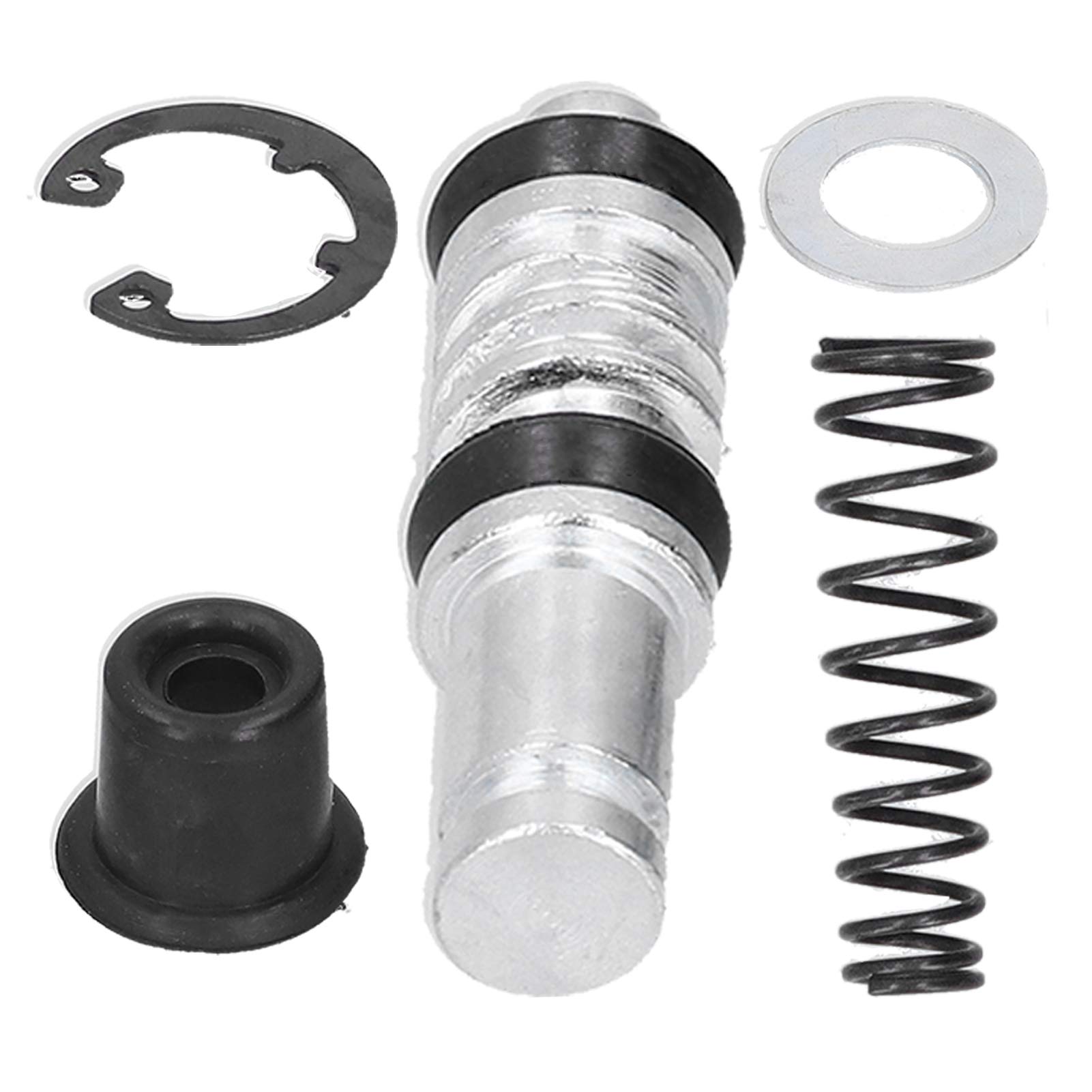 Reparaturset, Motorradkupplungsbremspumpenkolbenfederdichtungen 12,7 Mm, Hauptzylinder Reparatur für Motorradkupplungen und Bremspumpe mit 12,7 Mm Kolben, Geeignet für Motorrad Reparaturset, Motorradkupplungsbremspumpenkolbenfederdichtungen 12,7 Mm, Hauptzylinder Reparatur für Motorradkupplungen und Bremspumpe mit 12,7 Mm Kolben, Geeignet für Motorrad von Karlak