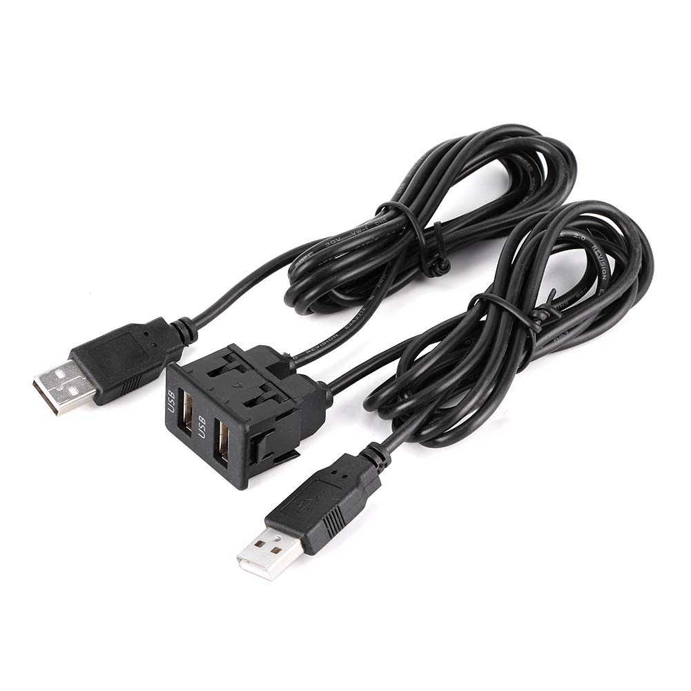 USB -Panel -Kabeladapter 2 Hafenautohalterungskabel für LKW -Boot 1,5 M Armaturenbrettkabeladapter, Kleines und Geringes Gewicht USB -Panel -Kabeladapter 2 Hafenautohalterungskabel für LKW -Boot 1,5 M Armaturenbrettkabeladapter, Kleines und Geringes Gewicht von Karlak