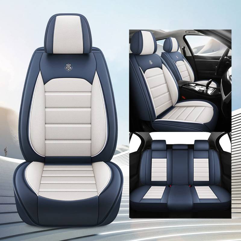 Karstry Sitzbezüge Auto Autositzbezüge Universal Set für Mercedes Benz A-Klasse W169 A-Klasse W176 A45 AMG A-Klasse B-Klasse W245 B-Klasse W246 C Co von Karstry