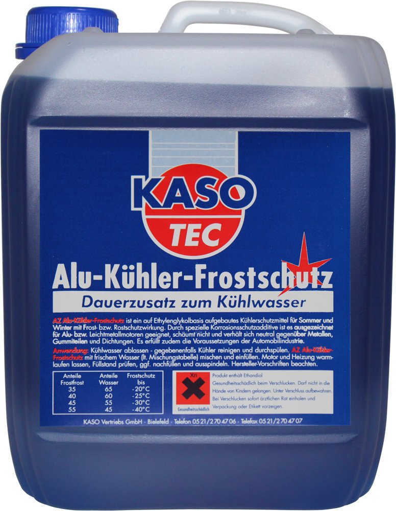 Alu-Kühler-Frostschutz Kühlerfrostschutz gemäß G11 5 Liter von KasoTec