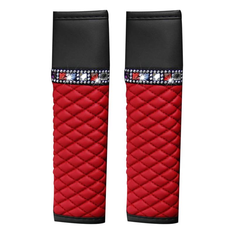 2pcs Gurtpolster Polsterung für Sitzgurt Premium Gurtpolster Gurtschutz Schulterpolster Gurtschoner Kinder Erwachsene Gurtkissen Auto Multifunktional für Anschnallgurte PKW LKW Reisetaschen von Katutude