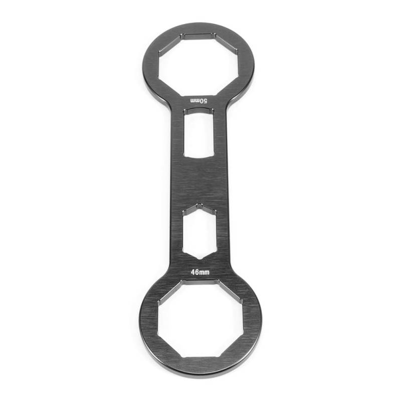 46 -mm -Fork -Reparaturwerkzeug, 2 Zoll/1,8 -Zoll -Gabel Cap Wech Front Stoßdämpfer Remove Installer Reparaturwerkzeug, Geeignet für CRF250R CRF450R CRF450X (Schwarz) von Kavolet