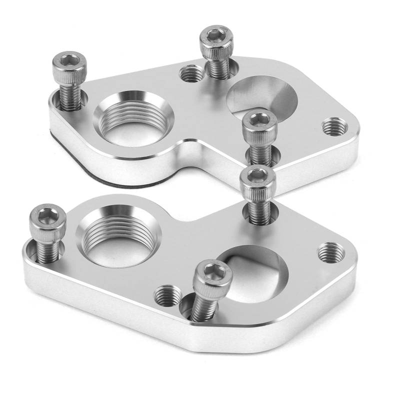 BBC -Pumpe zu LS -Motorplatte, Elektrowasserpumpenadapterplatten Konvertiert, LS -Motoren Alle Jahre mit Aluminium -Legierungsmaterial -Kit, Passen Alle Jahre für LS -Motoren. von Kavolet