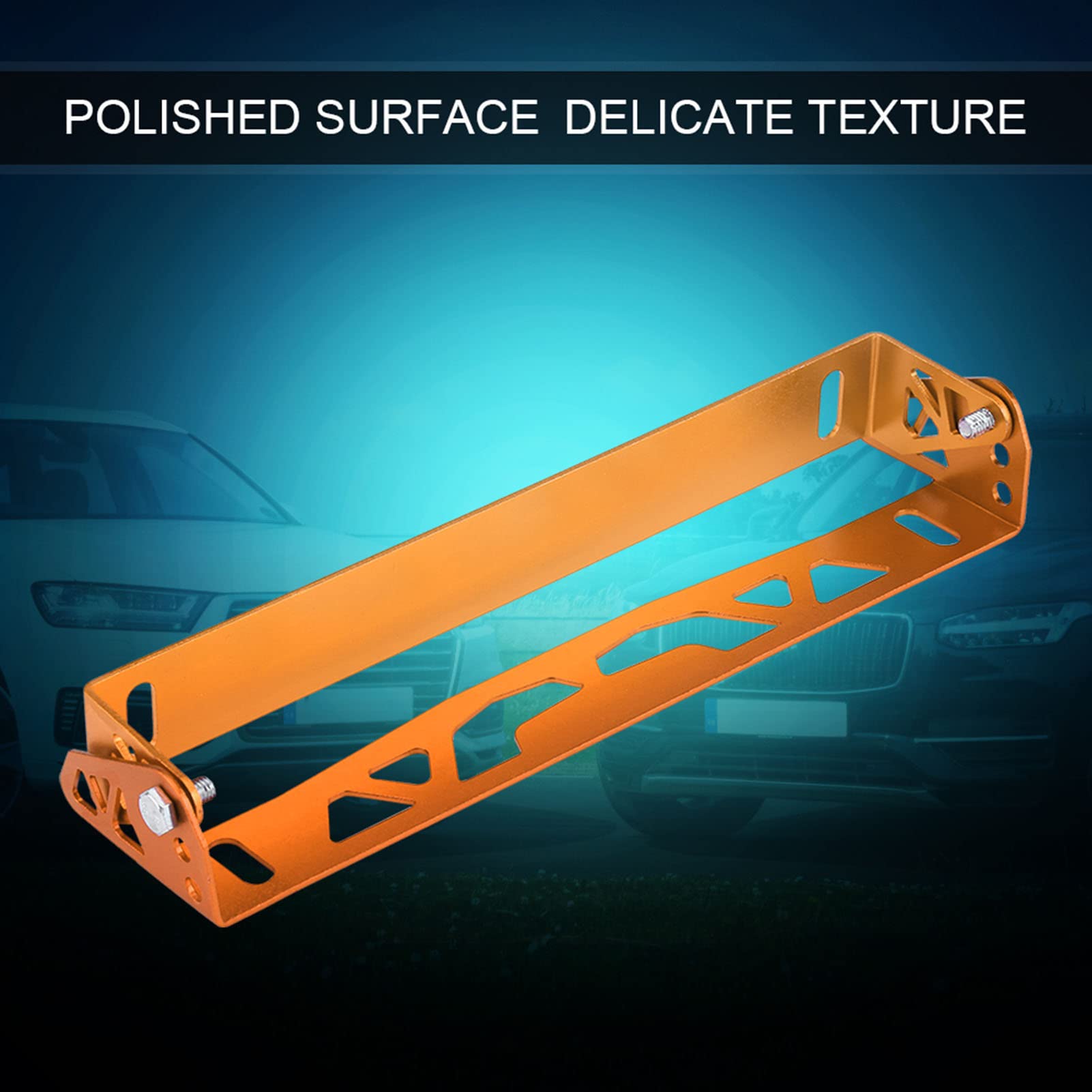 Einstellbarer Rennnummernhalter, Universal Car Styling Aluminium -Kennzeichenrahmen, Bestehend aus Aluminiumlegiermaterial, Leicht und Rostlos, Robust, Feine Arbeit, Großartige Einstellbarer Rennnummernhalter, Universal Car Styling Aluminium -Kennzeichenrahmen, Bestehend aus Aluminiumlegiermaterial, Leicht und Rostlos, Robust, Feine Arbeit, Großartige von Kavolet