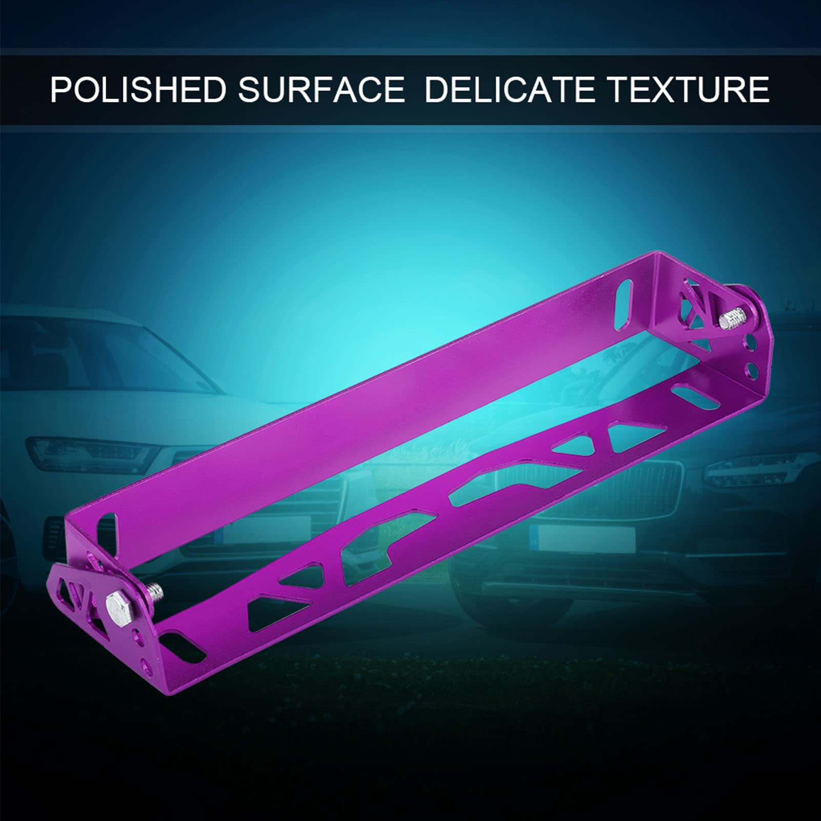 Einstellbarer Rennnummernhalter, Universal Car Styling Aluminium -Kennzeichenrahmen, Bestehend aus Aluminiumlegiermaterial, Leicht und Rostlos, Robust, Feine Arbeit, Großartige Einstellbarer Rennnummernhalter, Universal Car Styling Aluminium -Kennzeichenrahmen, Bestehend aus Aluminiumlegiermaterial, Leicht und Rostlos, Robust, Feine Arbeit, Großartige von Kavolet