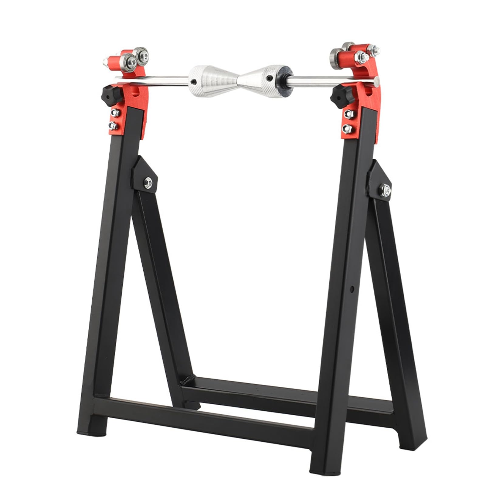 Faltbares Motorradradstatic Balancer -Truing -Balancingständer, Zum Ausgleich von Reifen und Stallreifen, Akzeptieren Randbreiten Bis zu 5 Zoll, Randgrößen Bis zu 23 Zoll, von Kavolet