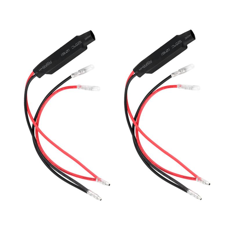 LED -Decoder -Motorrad -LED -LED -Blinkerantriebswiderstand, Fix Fehler Flash Controller, Widerstandspaar für die Meisten LED -Blinkeranträge von Kavolet