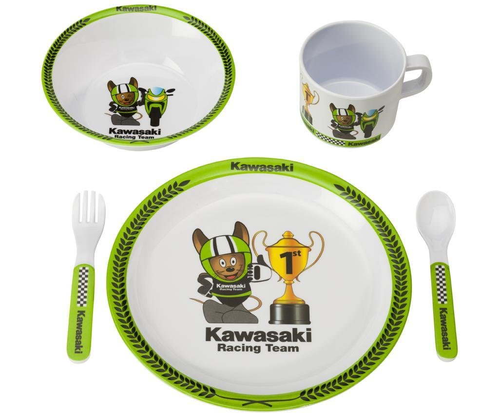 Kawasaki CUDDLE Baby Kinder Geschirr Besteck Set ! Neu ! von Kawasaki