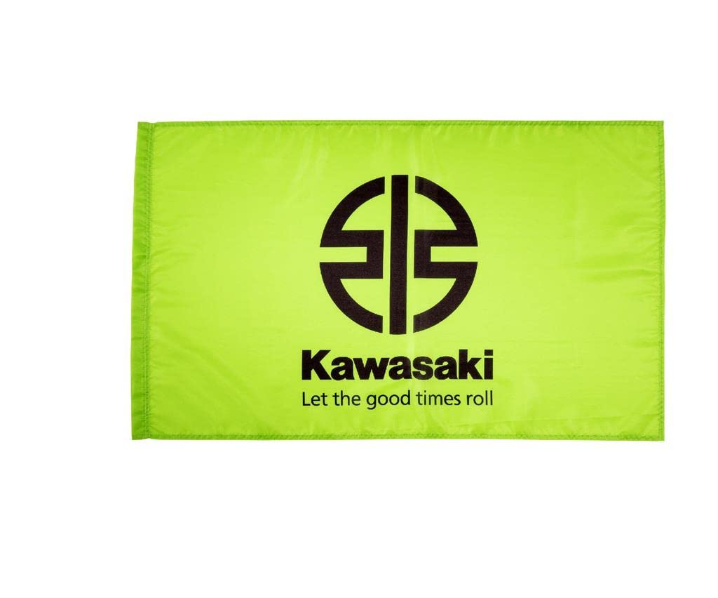 Kawasaki Fan Flagge Fahne grün Flag von Kawasaki
