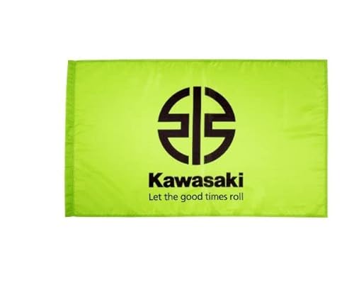 Kawasaki Fan Flagge grün von Kawasaki