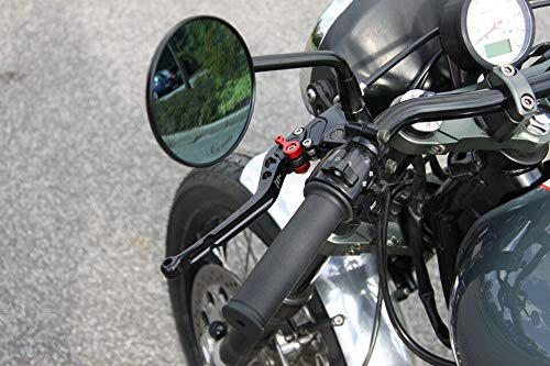 LSL Kupplungshebel L38, Schwarz/Rot von Kawasaki