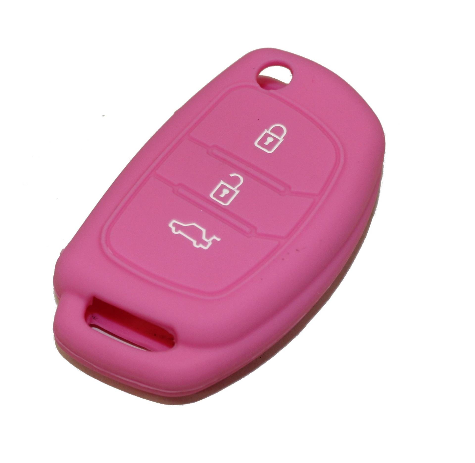 Schlüssel-Schale aus Silikon für Hyundai I10, I20, IX25, IX35, IX55, Accent ROSA von Kawin
