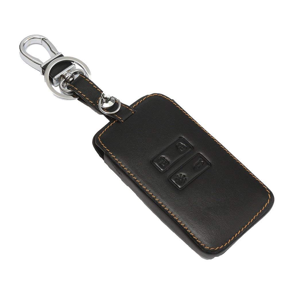 Kaxich Leder Auto Schlüsseltasche Autoschlüssel Tasche Auto Schlüssel Hülle Case Cover Schlüsselanhänger für Renault Kadjar von Kaxich