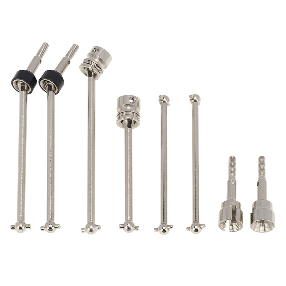 Kayfg Metall Vorne Mitte Hinten Antriebs Welle CVD Dogbone Satz für 104001 1/10 RC Auto Upgrade Teile Teil ZubehöR Kayfg Metall Vorne Mitte Hinten Antriebs Welle CVD Dogbone Satz für 104001 1/10 RC Auto Upgrade Teile Teil ZubehöR von Kayfg