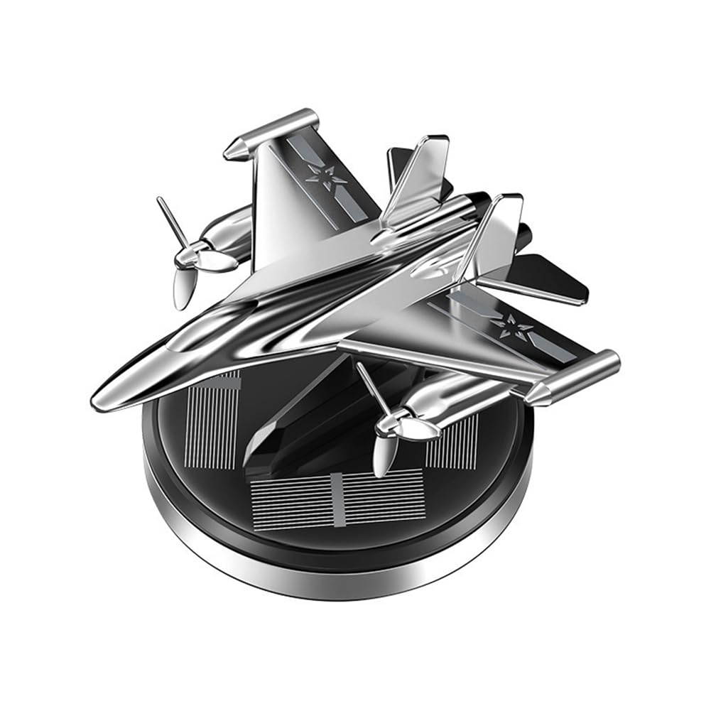 Kayfg Solarbetriebener Auto-Lufterfrischer, Flugzeug-Lufterfrischer Aus Aluminiumlegierung Fürs Auto, Aromatherapie-Diffusor für Autoparfüm Kayfg Solarbetriebener Auto-Lufterfrischer, Flugzeug-Lufterfrischer Aus Aluminiumlegierung Fürs Auto, Aromatherapie-Diffusor für Autoparfüm von Kayfg