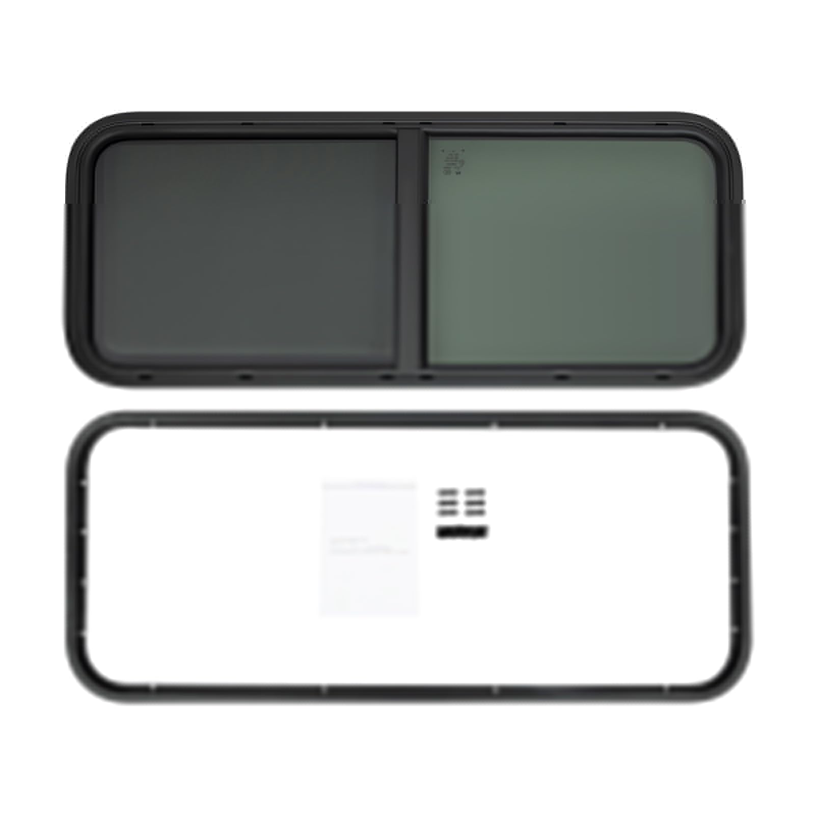 Caravan Seitenfenster, Wohnmobilfenster, Getönt Schiebefenster, Wohnmobil Fenster, RV Camper-Fenster Moskitoschutz UV-beständiges Gehärtetes Glas für Wohnmobile, Anhänger, Pickups (1000 x 400 mm) Caravan Seitenfenster, Wohnmobilfenster, Getönt Schiebefenster, Wohnmobil Fenster, RV Camper-Fenster Moskitoschutz UV-beständiges Gehärtetes Glas für Wohnmobile, Anhänger, Pickups (1000 x 400 mm) von Kazafa