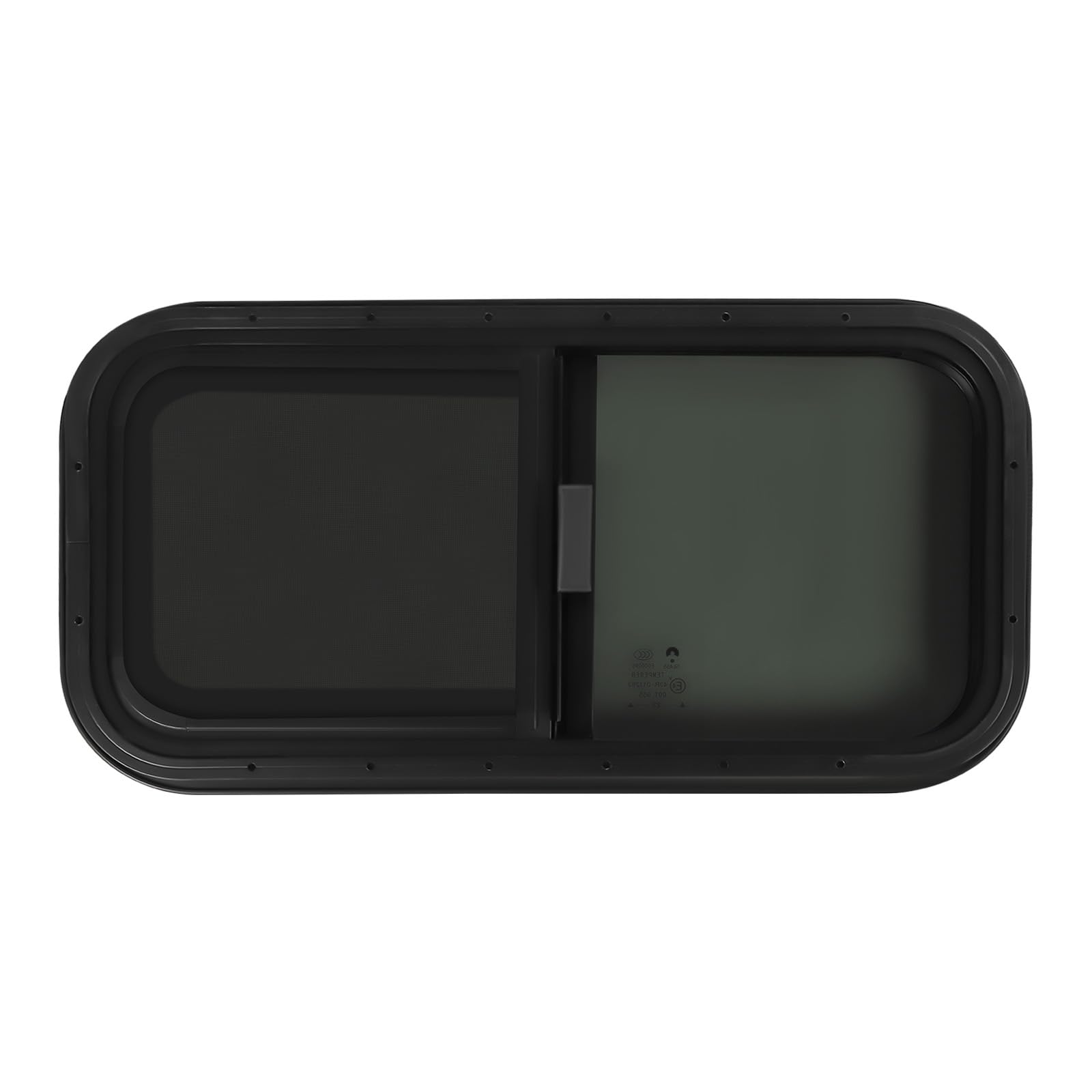 Caravan Seitenfenster Wohnmobilfenster Getönt Schiebefenster Wohnmobil Fenster, RV Camper-Fenster Moskitoschutz UV-beständiges Gehärtetes Glas （700*400mm） von Kazafa