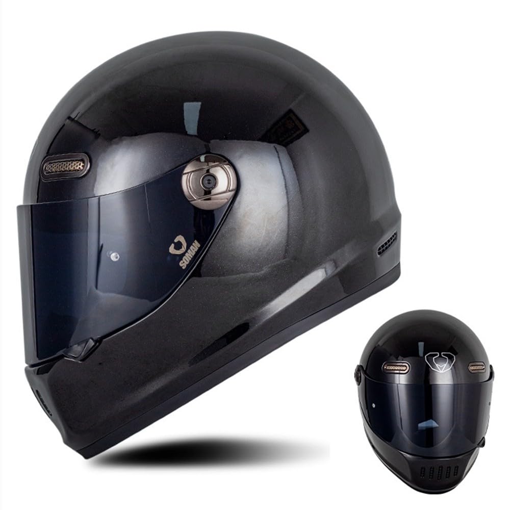 Kcolic Integralhelm Für Motorräder Mit ECE-Zulassung Und Reserviertem Bluetooth Steckplatz, Leichter Und Langlebiger Motorrad-Straßenfahrradhelm Für Erwachsene I,Small Kcolic Integralhelm Für Motorräder Mit ECE-Zulassung Und Reserviertem Bluetooth Steckplatz, Leichter Und Langlebiger Motorrad-Straßenfahrradhelm Für Erwachsene I,Small von Kcolic