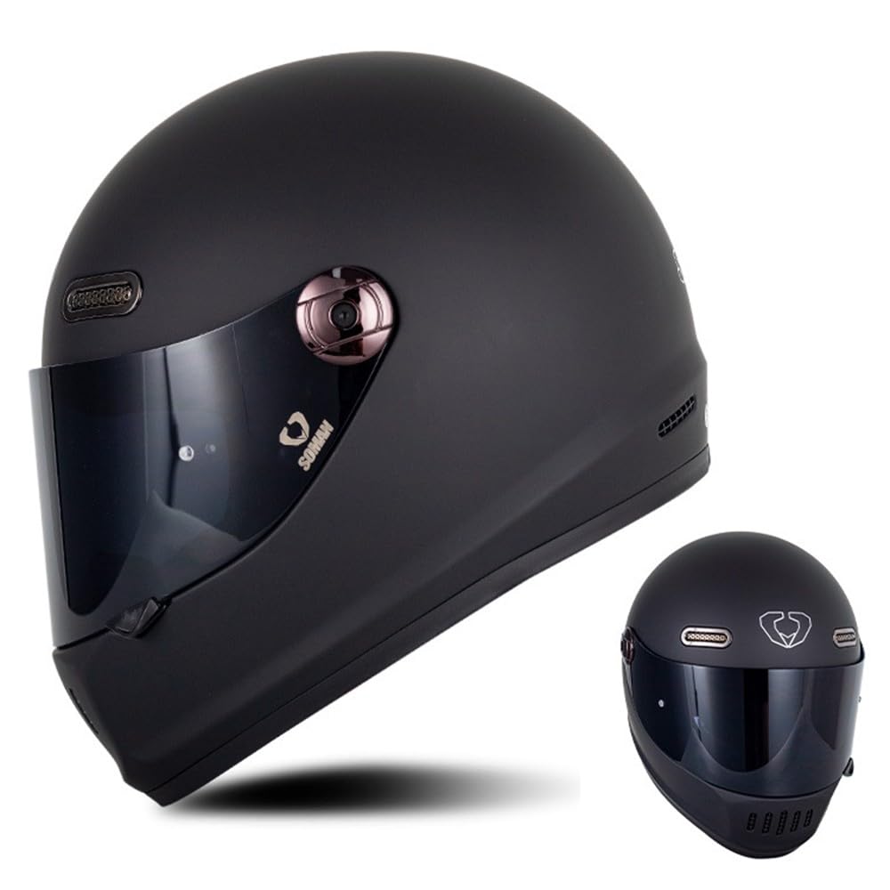Kcolic Integralhelm Für Motorräder Mit ECE-Zulassung Und Reserviertem Bluetooth Steckplatz, Leichter Und Langlebiger Motorrad-Straßenfahrradhelm Für Erwachsene J,Small Kcolic Integralhelm Für Motorräder Mit ECE-Zulassung Und Reserviertem Bluetooth Steckplatz, Leichter Und Langlebiger Motorrad-Straßenfahrradhelm Für Erwachsene J,Small von Kcolic