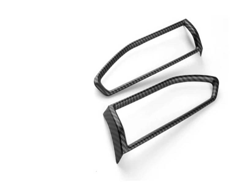 Panel Dekorabdeckung ABS Carbon Stil Aufkleber Für Subaru Für WRX 2022 2023 2024 Seite Air Vent Outlet Anti Scratch Innen Trim RHD LHD Zubehör Abdeckung Trim(Matte Carbon) von Kdbcet