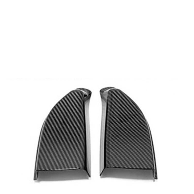 Panel Dekorabdeckung ABS-Kohlefaser Für Ford Für Edge 2018 2019 2020 LHD Türfensterglas Lift Control Switch Panel Cover Trim Aufkleber Auto Styling Abdeckung Trim(Inner Triangle) von Kdbcet