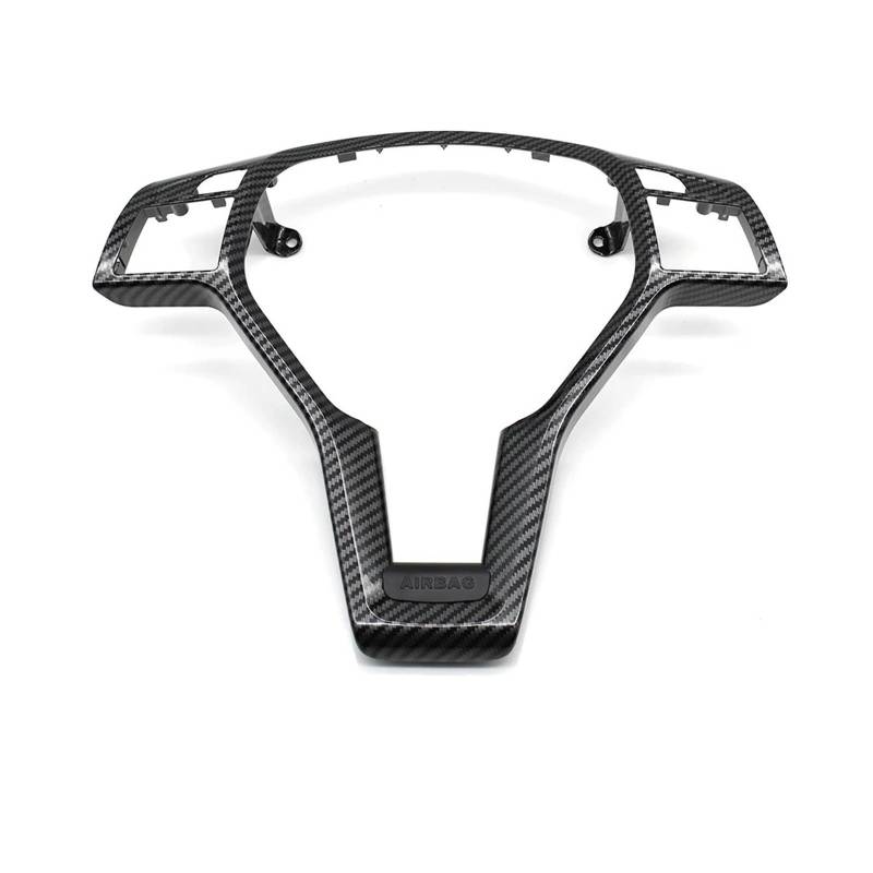 Panel Dekorabdeckung Auto Lenkrad Chrome Panel Abdeckung Trim Für Benz Für AMG ABCE Für GLK Für GLA Für CLA Für CLS Klasse W176 W246 W204 W212 W156 W117 Abdeckung Trim(Carbonfiber-Black) von Kdbcet